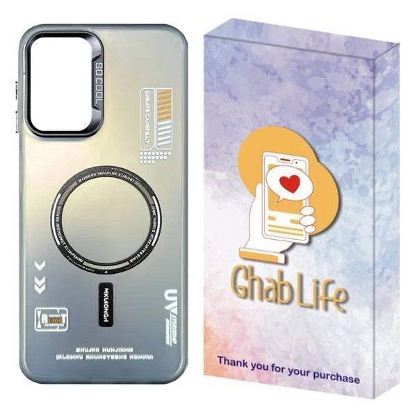 کاور قاب لایف مدل سوکول طرح مگسیف مناسب برای گوشی موبایل سامسونگ Galaxy A35