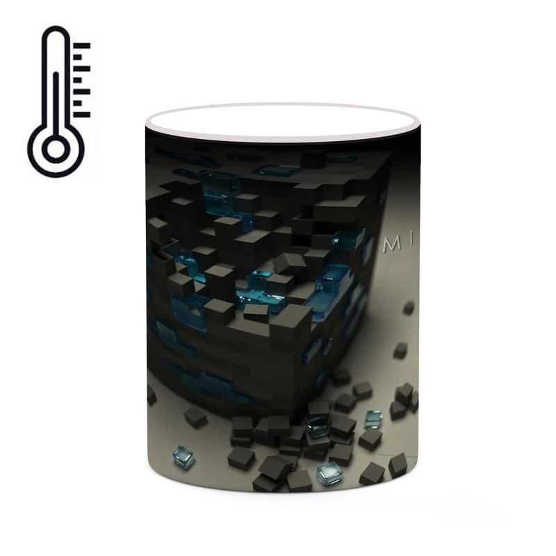 ماگ حرارتی کاکتی طرح ماینکرافت minecraft مدل mgh41249