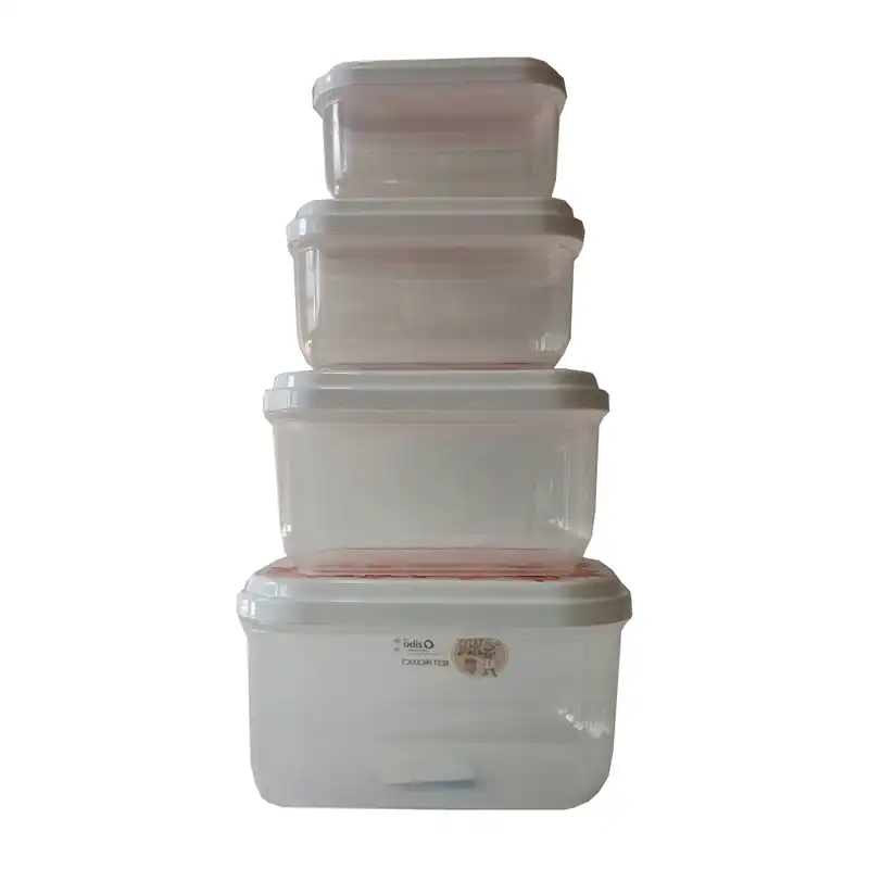 ظرف نگهدارنده غذای کودک مدل خرگوش کد PK-H332 بسته 4 عددی