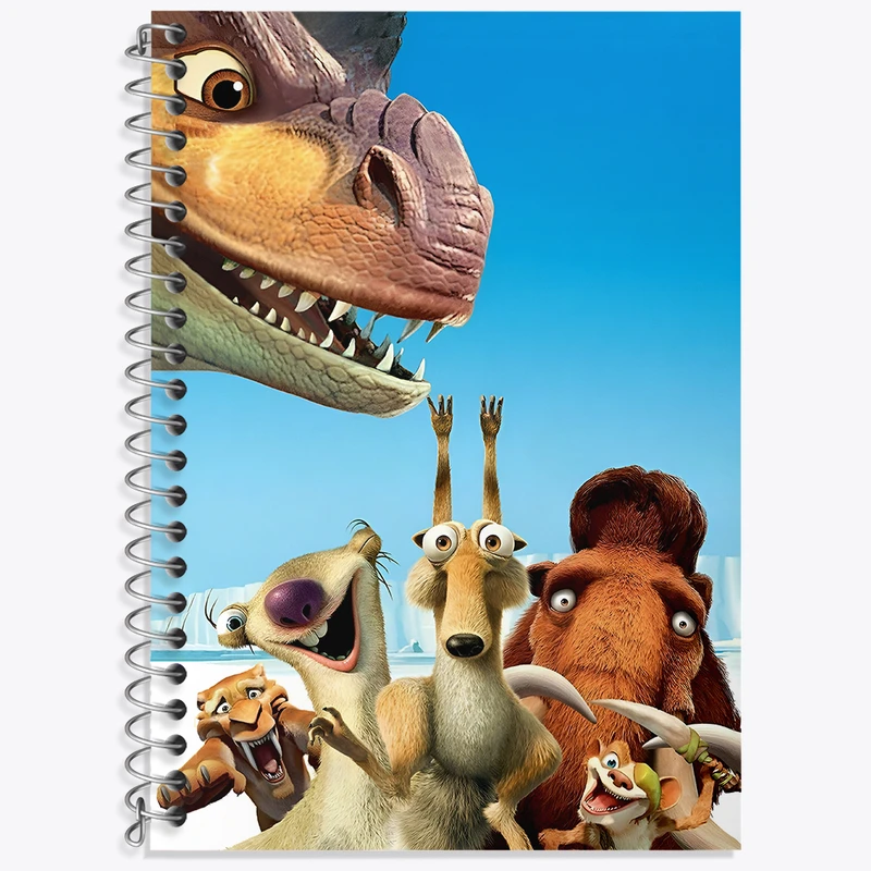 دفتر نت موسیقی 50 برگ خندالو طرح عصر یخبندان کد N2879