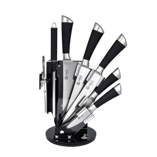  سرویس چاقو آشپزخانه 9 پارچه ام جی اس مدل KS-9022B