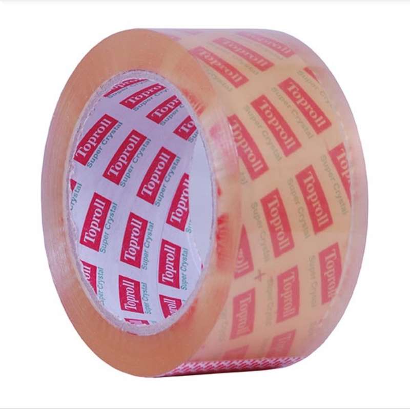 چسب پهن تاپ رول مدل کریستال عرض 5 سانتی متری چسب پهن تاپ رول مدل کریستال عرض 5 سانتی متری