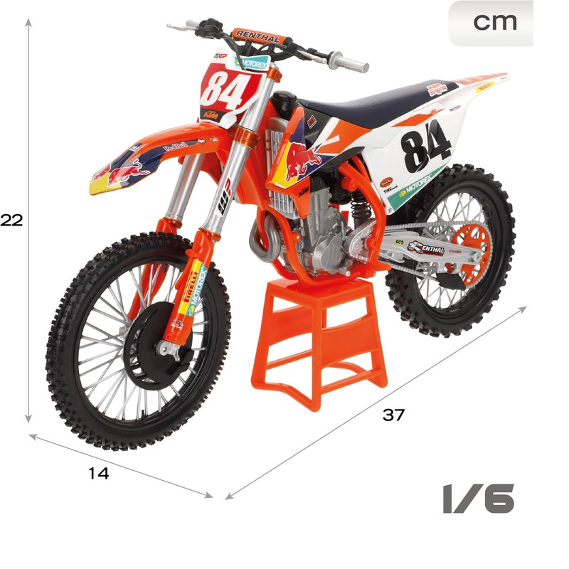 ماکت موتور مایستو مدل KTM 450 SX F Red Bull