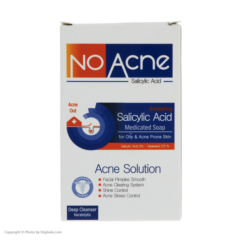 صابون شستشو نو آکنه مدل Salicylic Acid وزن 100 گرم