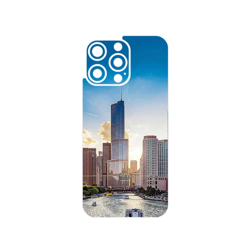 برچسب پوششی ماهوت مدل City of Chicago مناسب برای گوشی موبایل اپل iPhone 15 Pro Max