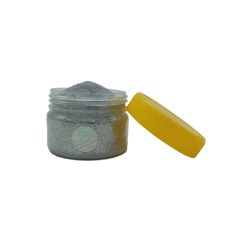 پودر اکلیل نقره ایی کد 2034 وزن 50 گرم