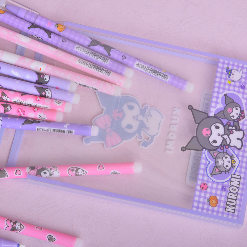 روان نویس مدل پاک کن دار طرح کرومی بسته 12 عددی