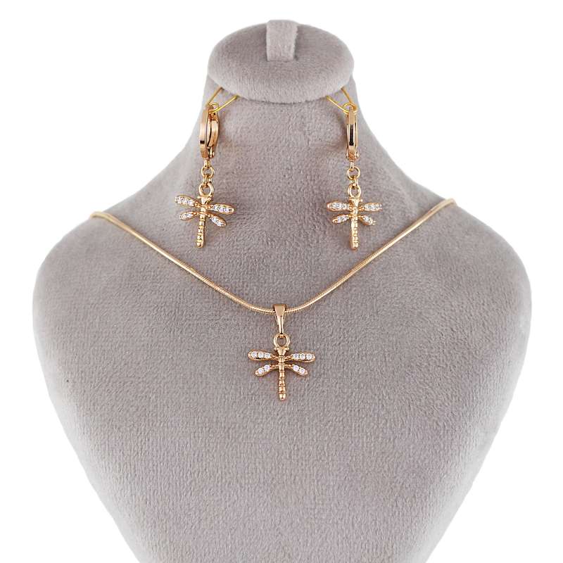 نیم ست زنانه ژوپینگ مدل سنجاقک کد H179 نیم ست زنانه ژوپینگ مدل سنجاقک کد H179