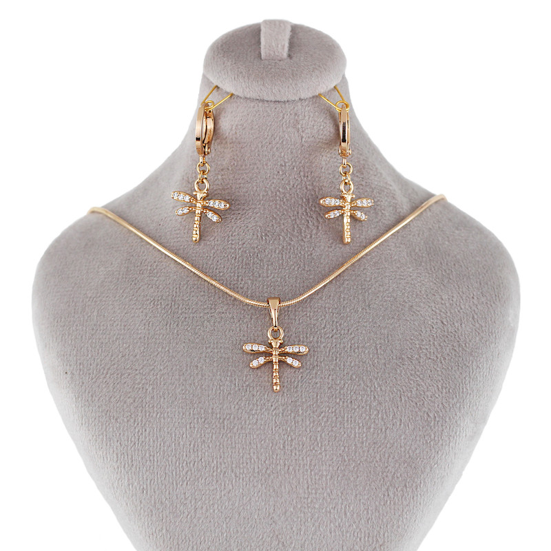 نیم ست زنانه ژوپینگ مدل سنجاقک کد H179 نیم ست زنانه ژوپینگ مدل سنجاقک کد H179