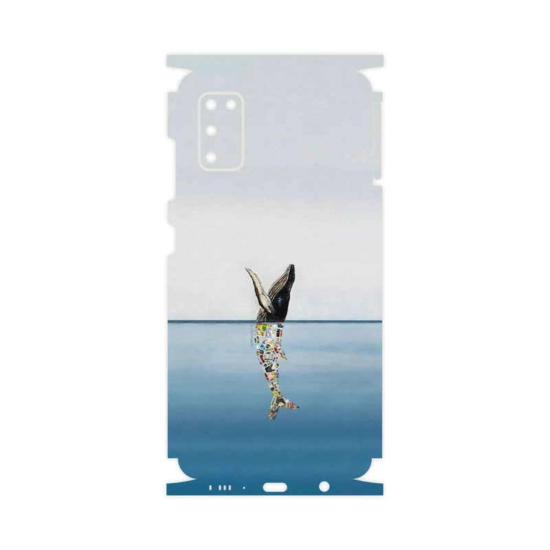 برچسب پوششی ماهوت مدل Collage of Sea Trash-FullSkin مناسب برای گوشی موبایل سامسونگ Galaxy A41