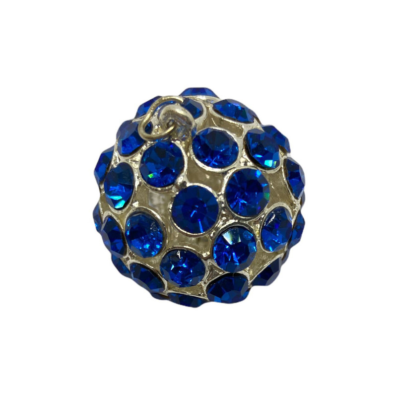 آویز گردنبند مدل توپ نگین دار آویز گردنبند مدل توپ نگین دار