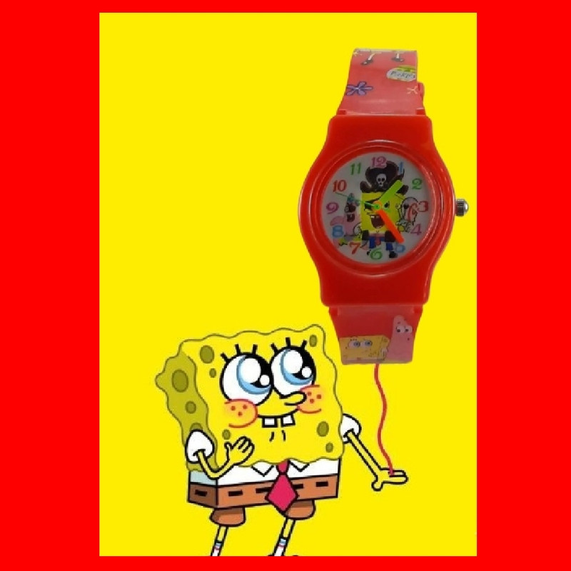 ساعت مچی عقربه ای بچگانه مدل باب اسفنجی RD