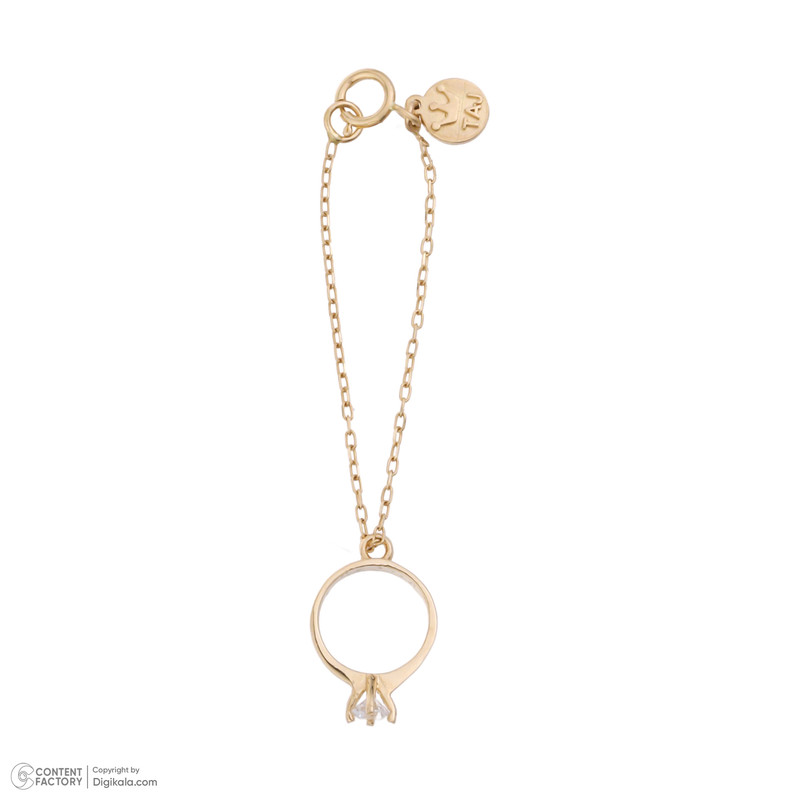 آویز ساعت طلا 18 عیار زنانه تاج مدل G92