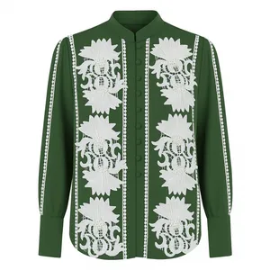 شومیز آستین بلند یقه گرد زنانه کد 2101