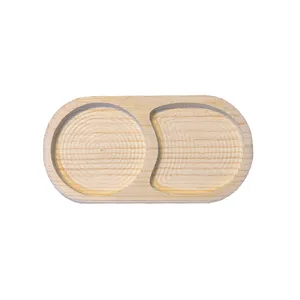 سینی سرو مدل دو خانه ای