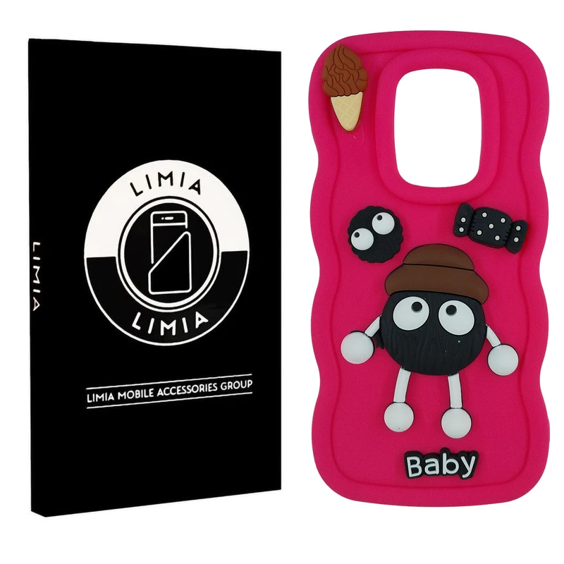 کاور لیمیا مدل عروسکی برجسته مناسب برای گوشی موبایل شیائومی Redmi Note 9