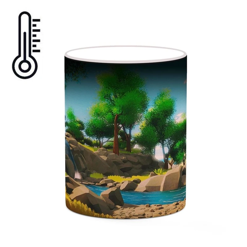 ماگ حرارتی کاکتی مدل بازی The Witness Game کد mgh31181