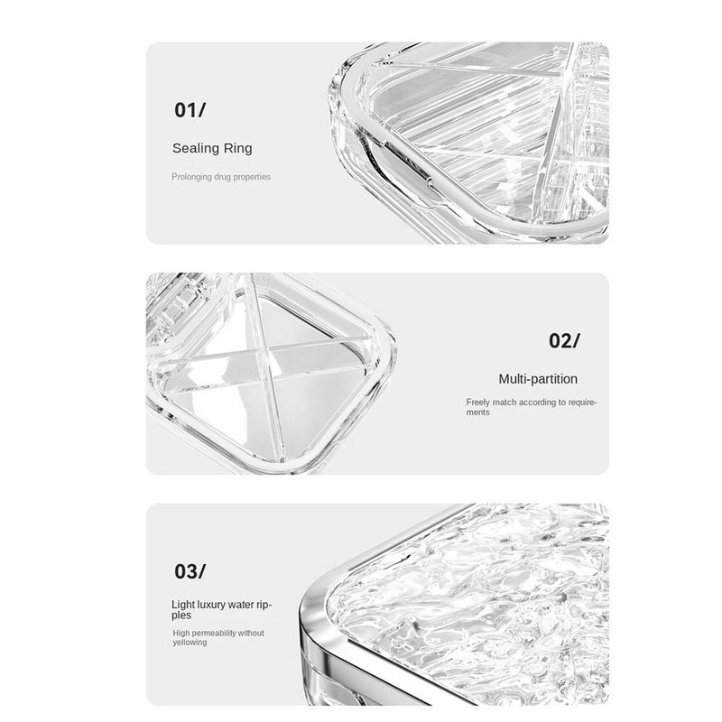 جعبه نگهدارنده دارو مدل Transparent
