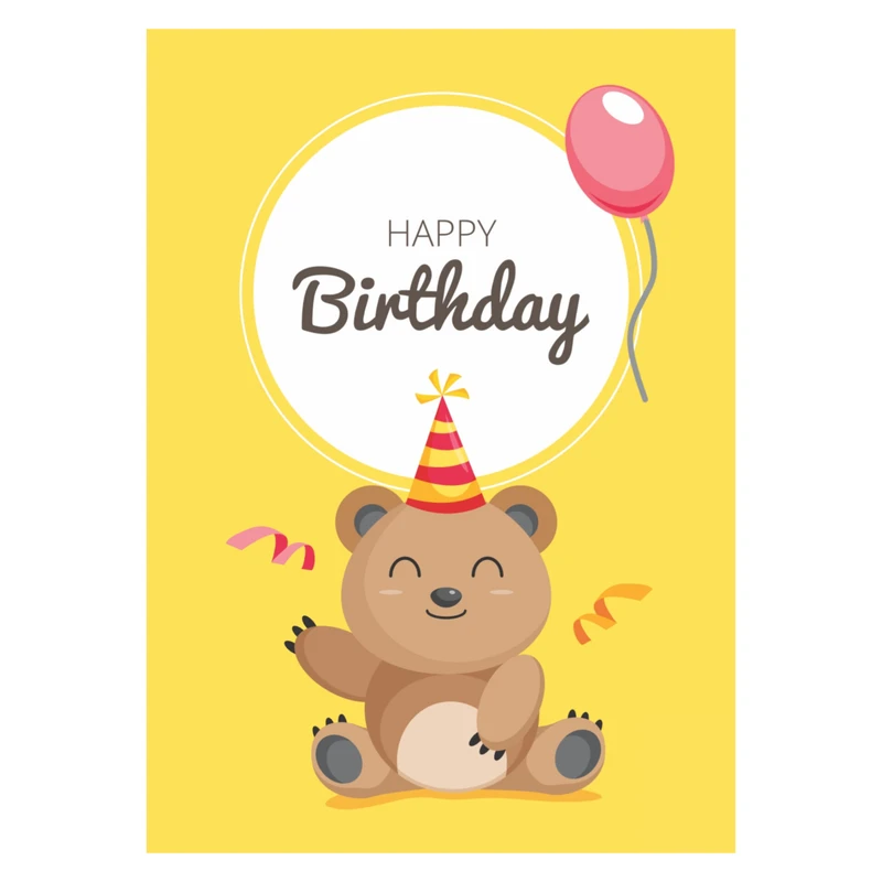 کارت پستال مدل Happy birthday کد 41