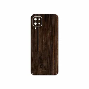 MAHOOT Dark Walnut Wood Cover Sticker for Samsung Galaxy A12