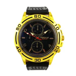 ساعت مچی عقربه‌ای مردانه مدل بند چرمی فیما کد FIMAS-2337