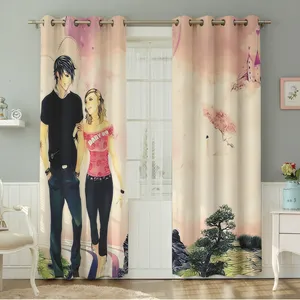 پرده نیروانا طرح مدرن  مدل مخمل کد 8561 سایز 140×280 سانتی متر