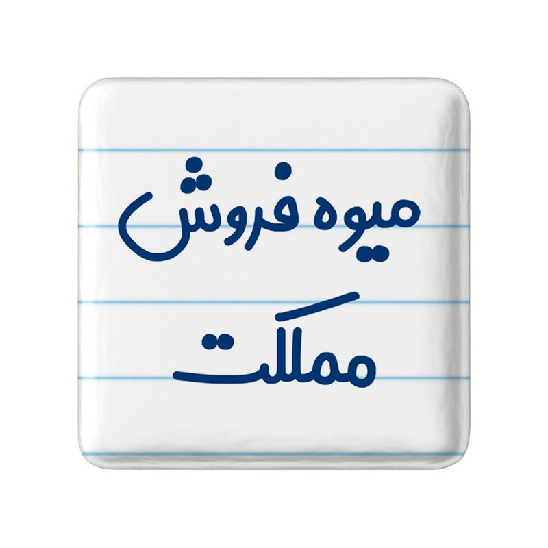 مگنت خندالو مدل میوه فروش مملکت کد 8197