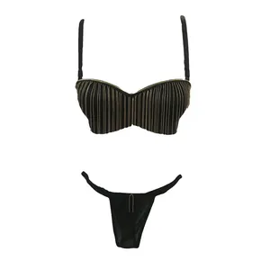 ست شورت و سوتین زنانه مدل زنجیردار عربی