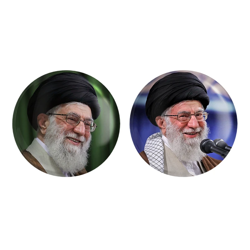 مگنت خندالو طرح رهبر کد 25672568 مجموعه 2 عددی