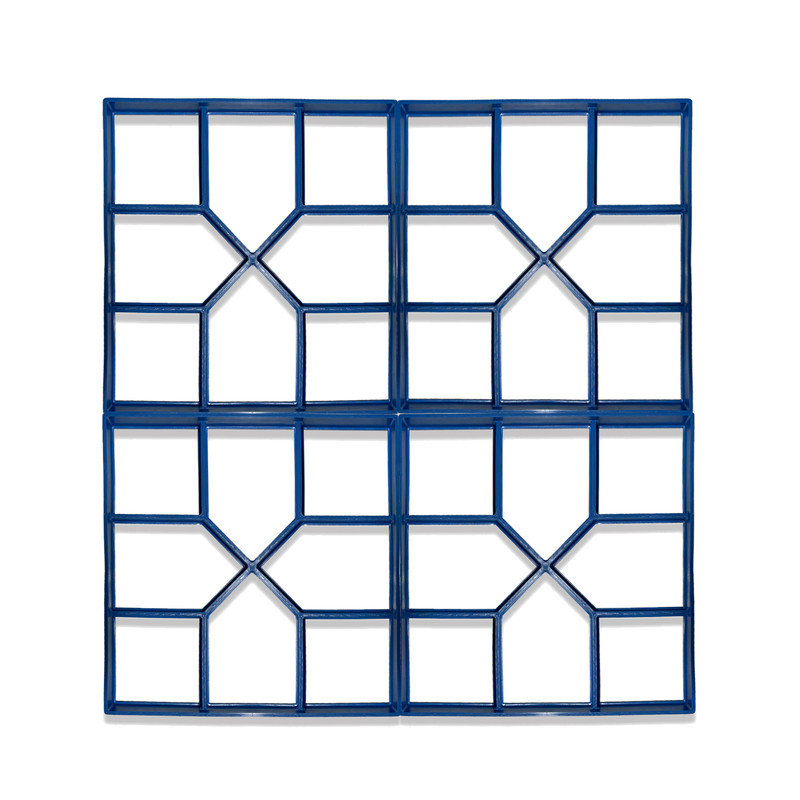 قالب سنگ فرش مدل پنجره ای بسته 4 عددی