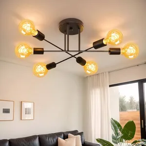 لوستر سقفی 6 شعله مدل کلاسیک کد 503