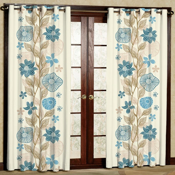 پرده مدل مخمل پانچی کد 7143 سایز 280x140 سانتی متر