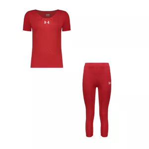 ست تی شرت آستین کوتاه و شلوارک ورزشی زنانه مدل R3101-7101