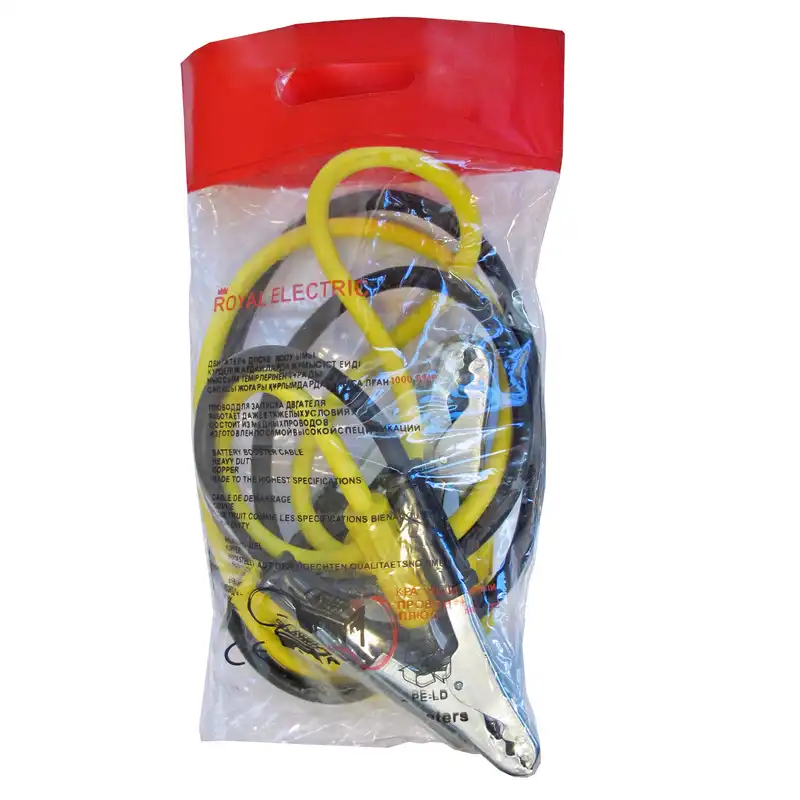 کابل اتصال باطری خودرو رويال الکتريک مدل PA 2072 بسته دو عددی