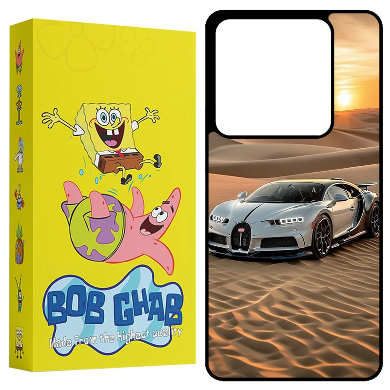 کاور باب قاب طرح ماشین مدل BCPX6 مناسب برای گوشی موبایل شیائومی Redmi Note 13 Pro 5G / Poco X6 5G