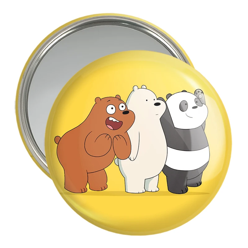 آینه جیبی خندالو مدل انیمیشن سه خرس کله پوک کد 27652