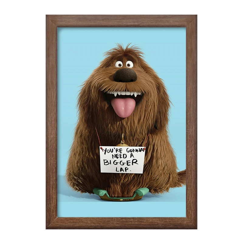 تابلو خندالو طرح زندگی پنهان حیوانات خانگی The Secret Life of Pets  کد 10678