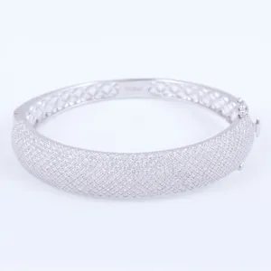 دستبند نقره زنانه مدل ۰۱