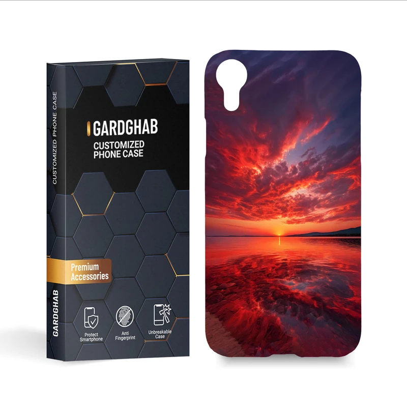 کاور گارد قاب مدل منظره و طبیعت مناسب برای گوشی موبایل اپل iPhone XR