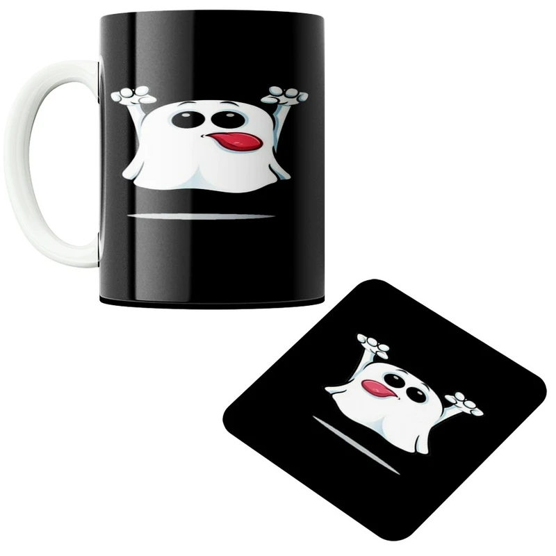 ماگ پاد آفرین مدل روح کد 426 به همراه زیر لیوانی 