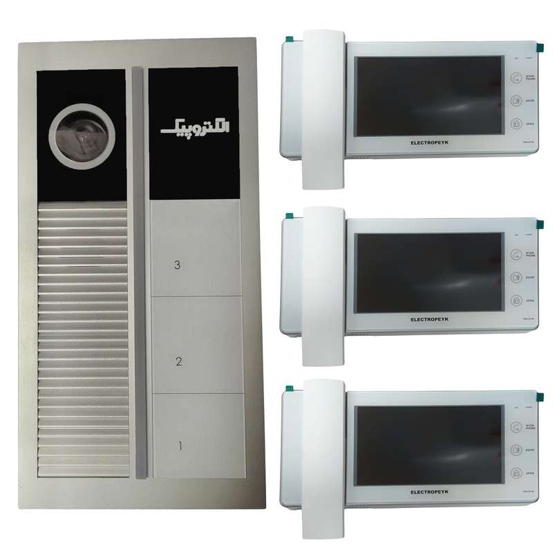 دربازکن تصویری الکتروپیک مدل 1294 کد 1089 مجموعه 4 عددی