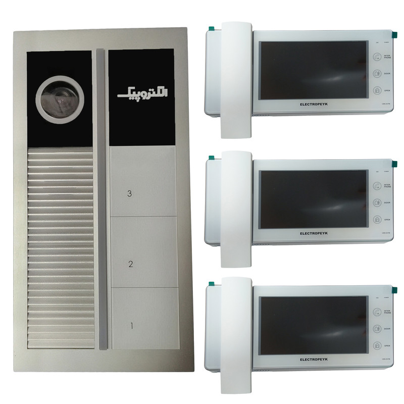 دربازکن تصویری الکتروپیک مدل 1294 کد 1089 مجموعه 4 عددی