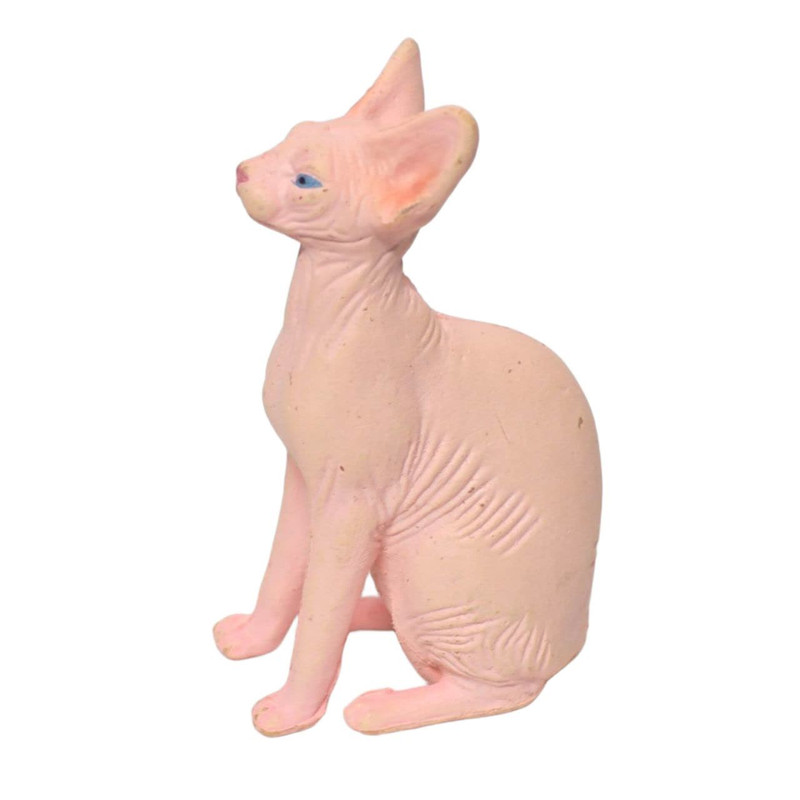 فیگور ناب سل مدل گربه کد HAIRLESS CAT NAAB025 ارتفاع 5 سانتی متر