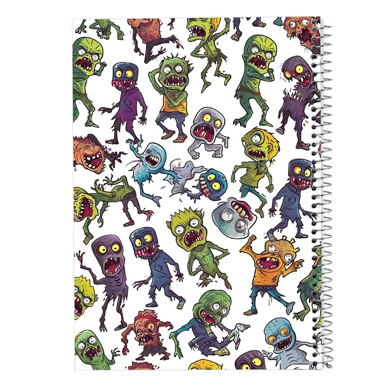 دفتر شطرنجی 50 برگ مدوپد طرح هیولای فانتزی کد DF16765