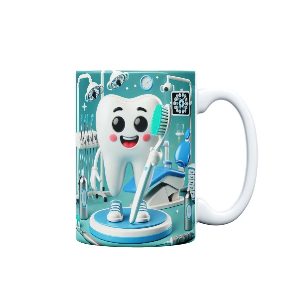 ماگ مدل مشاغل طرح دندانپزشک کد 529