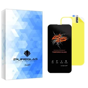 Pureglas NueGlas Antistatic Screen Protector For Apple iPhone 14 Pro Max With Back Protector