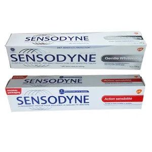 خمیر دندان سنسوداین مدل Gentle Whitening وزن 100 گرم به همراه خمیر دندان سنسوداین مدل Action Sensibilite حجم 75 میلی لیتر