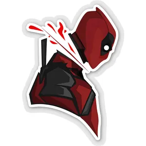 استیکر لپ تاپ طرح Where yo head at کد ST2031