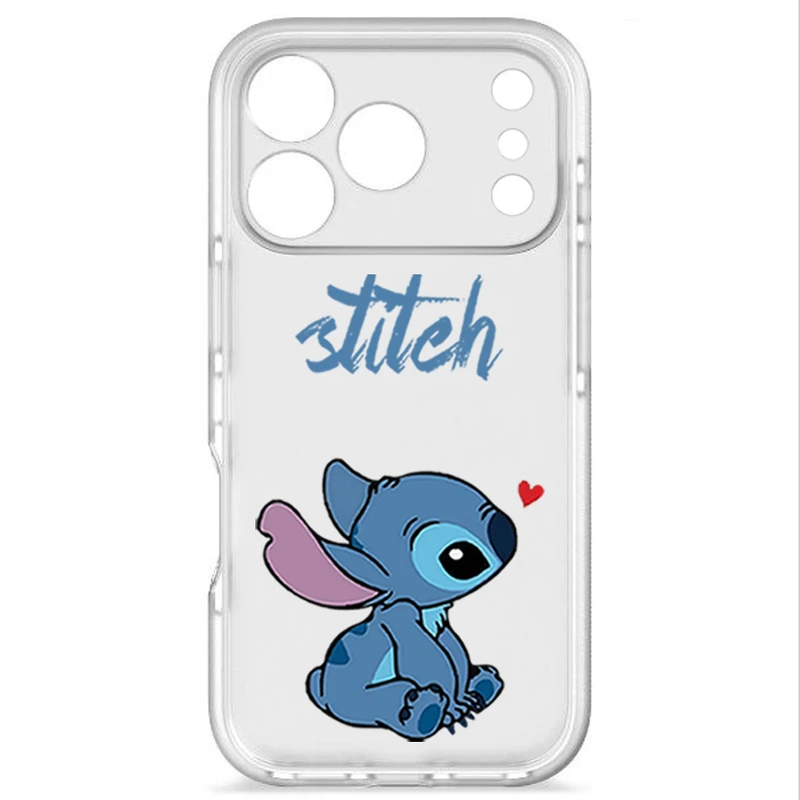 کاورطرح Stitch مناسب برای گوشی موبایل اپل IPhone 17 Pro 