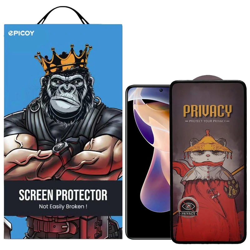 محافظ صفحه نمایش حریم شخصی اِپیکوی مدل Airbvacy مناسب برای گوشی موبایل شیائومی Redmi Note 11 Pro Plus / Note 11 Pro 5G / Note 11 Pro / Note 10 Pro Max / Note 10 Pro / Note 10 Pro (India)